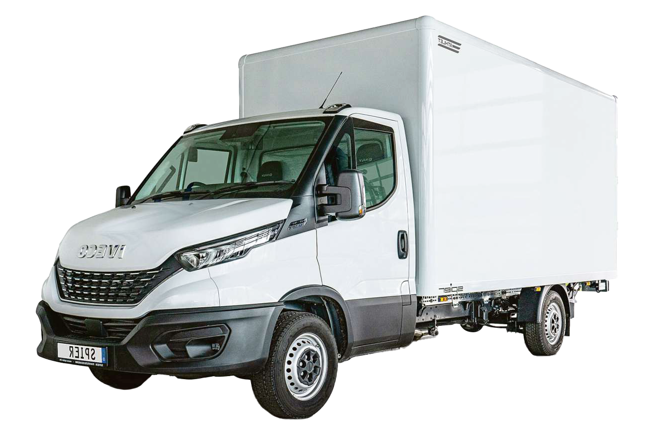 IVECO Daily 3.5t KOFFER + HEBEBÜHNE
